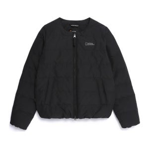 내셔널지오그래픽 N254WDW920 여성 헤론 U넥 경량 구스 다운 점퍼 BLACK