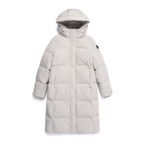 내셔널지오그래픽 N254WDW860 여성 카이만 프로 롱기장 구스다운 점퍼 L/GREY