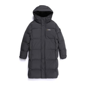 내셔널지오그래픽 N254UDW860 카이만 프로 롱기장 구스다운 점퍼 GREY