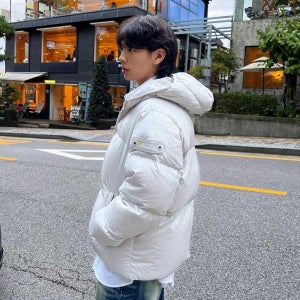 내셔널지오그래픽 [나나 패딩] N254UDW971 후디 구스다운 점퍼 L/GREY