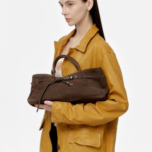 [마지셔우드] 그랜마 유즈드 백 _허쉬 누벅