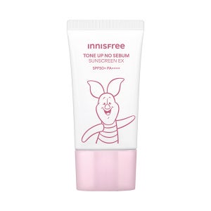 이니스프리 [곰돌이푸에디션] 톤업 노세범 선스크린 EX SPF50+/PA++++