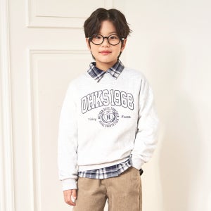 [오후]로고 융기모 맨투맨 OHMA24N01