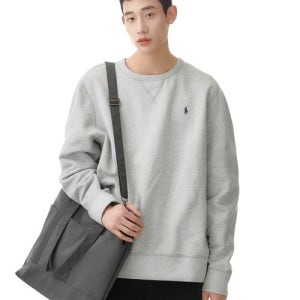 [폴로 랄프 로렌] 플리스 크루넥 스웨트셔츠 - 그레이 MNPOKNI16820268-020