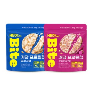 허닭 실온 저당 프로틴칩 50g 2종 8개입