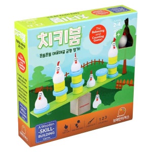 브레인티저스 치키붐 보드게임 4세이상 2-4인 수세기 균형 무게중심
