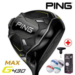 핑 핑 G430 MAX 드라이버 2023년 R. 9도 (로프트 조절 렌치+3피스 골프공 3구)병행 AS보증 당일출고