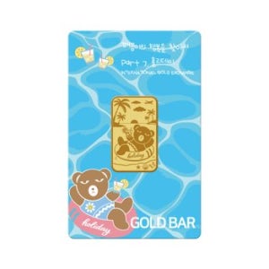 999.9% 꽤곰7탄 골드바 3.75g [홀리데이]
