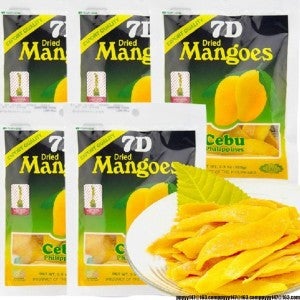 수입 망고 필리핀 7D 건망고 100g 10팩 말린망고