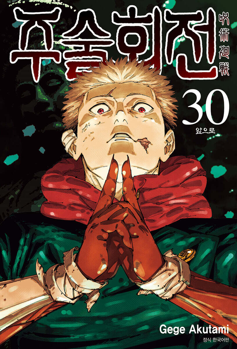 주술회전 30 (더블 특장판) (일러스트 카드 2종 (초판 한정) + 일러스트 카드 PET (선착순 한정))