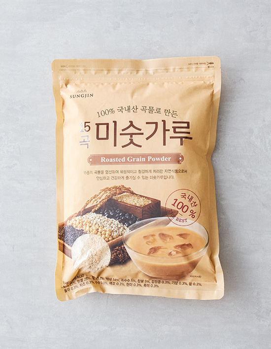 성진 15곡 미숫가루 성분 분석