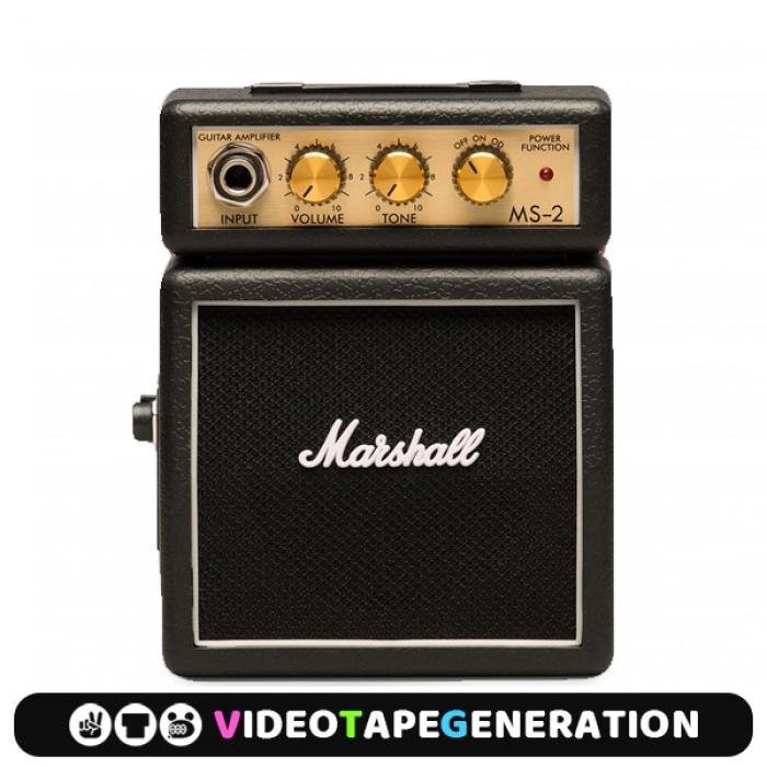 MARSHALL MS-2B BLACK MINI AMP 마샬 MS2B 블랙 미니 앰프