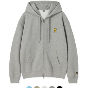 [와키윌리] 키키 로고 후드집업 (5 colors) WA2503HZ01
