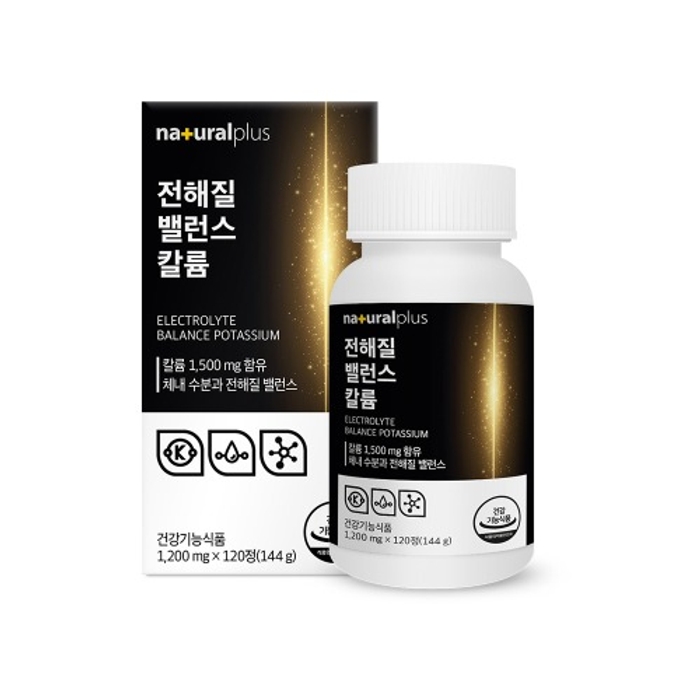 <b>내츄럴플러스</b> 전해질 밸런스 칼륨