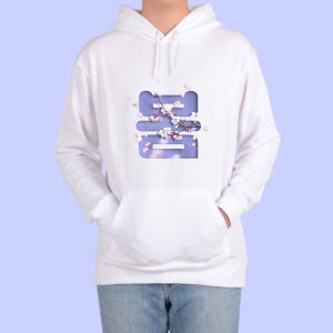 [모노무드] 모노무드 후드티 프린팅티셔츠 봄맞이 하러 GO