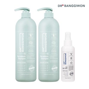 [닥터방기원] 노세범 샴푸 1000mlx2+랩 헤어토닉 150ml