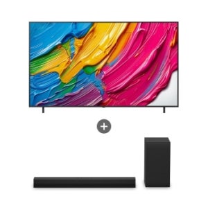 LG QNED AI (스탠드형) + LG 사운드바 86QNED65ABSAS40T