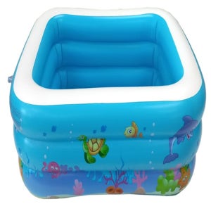 샬라라 유아 사각 베란다 물놀이 풀장 어린이 촉감놀이매트 볼풀장 에어쿠션매트