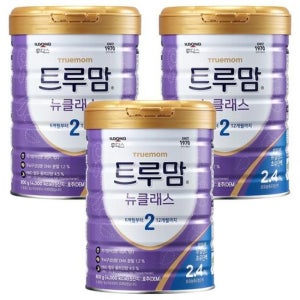트루맘 뉴클래스 분유 2단계 800g 3개