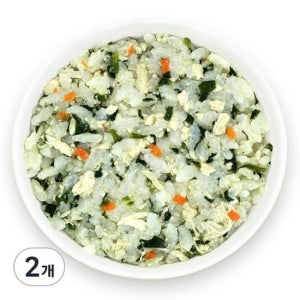 짱죽 유아용 실온 이유식 완료기 아기밥 치킨시금치밥 160g 2개