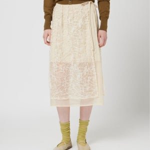 CC콜렉트 [AK분당점] [씨씨콜렉트] 레이스 랩 레이어드 스커트_C253MSD008