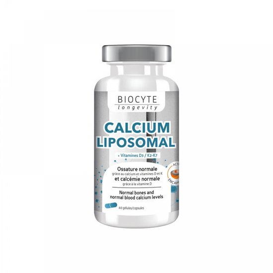 <b>비오</b>시트 칼슘 리포좀 <b>비타민 D3</b> K2 - 60 캡슐