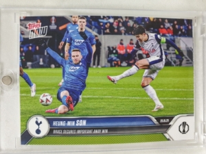 2024-25 TOPPS NOW 탑스 나우 손흥민 멀티골 토트넘 핫스퍼 유럷 축구 카드