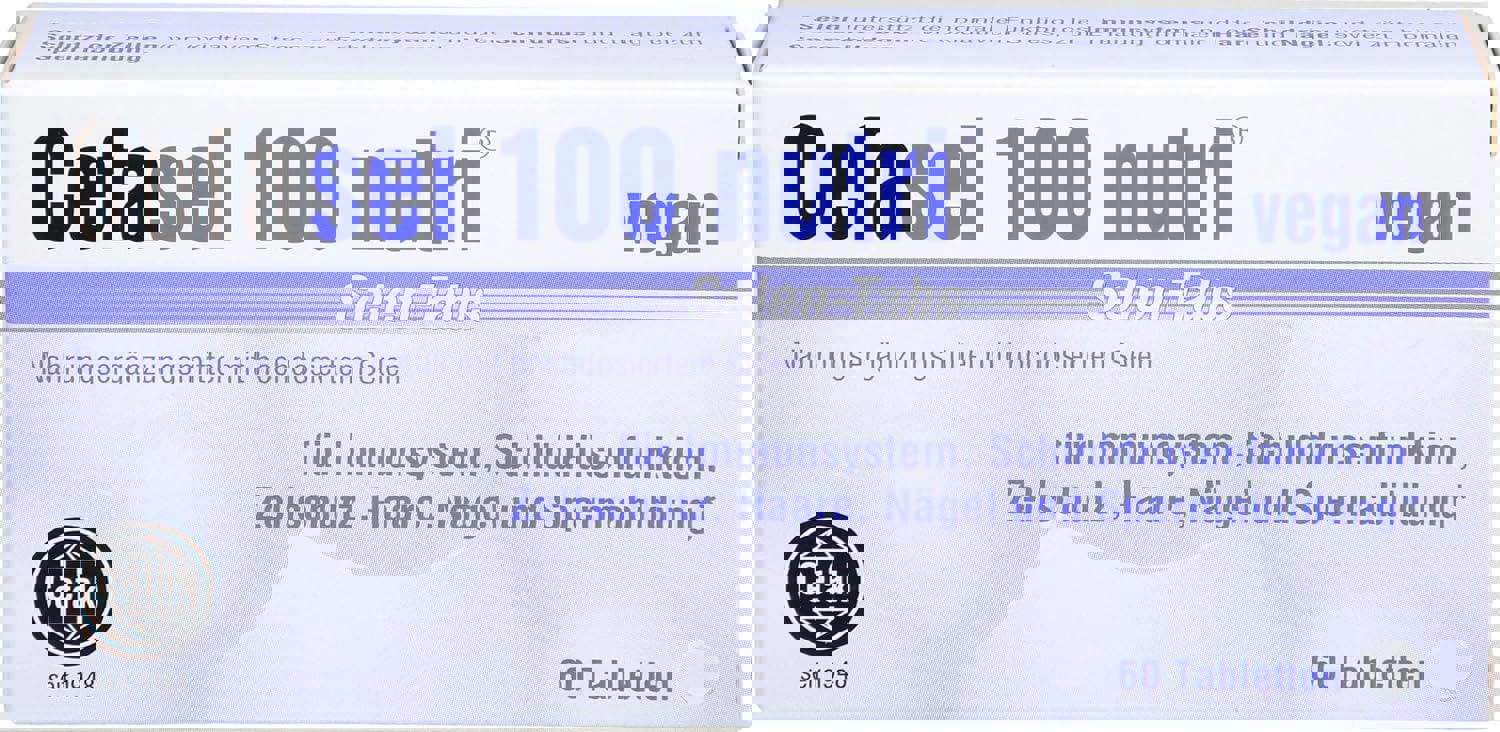 Cefak 세팍 <b>세파셀</b> 100 누트리 셀렌정 60정 건강영양제 <b>면역</b> 강화  1개
