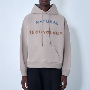 스토리엠에프지 지오 프론트 아플리케 코튼 후드 그레이 26 SS 스토리 MFG Geo SPF25TPGEHCOTGRE