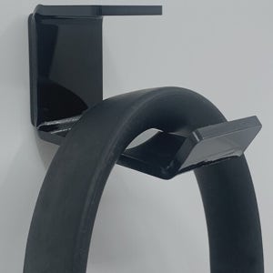 브리스크스타일 헤드셋 아크릴 거치대 책상 벽걸이 후크