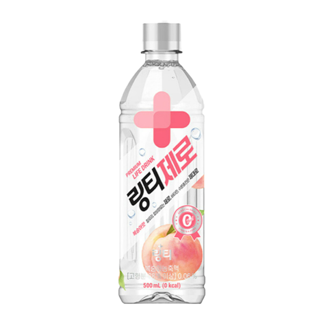 삼양패키징 링티 복숭아맛 , 500ml, 24개