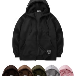 [고스트리퍼블릭] 오버핏 자수 터틀 후드집업 GHZ-254 GHZ-254