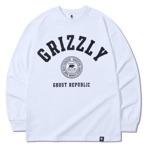 [고스트리퍼블릭] GRIZZLY 클럽 오버핏 긴팔티 GLT-955 GLT-955