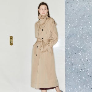 [아이잗컬렉션(OUTLET)] 클래식 카라 롱 트렌지 코트  (CAMEL) CP9A0TC911