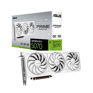 ASUS PRIME 지포스 RTX 5070 WHITE OC D7 12GB 그래픽카드 대원CTS