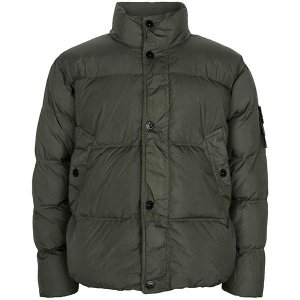 스톤아일랜드 25FW 밀리터리그린 가먼트다잉 크링클랩스 덕 다운 자켓 154100010 S0A23 V0054