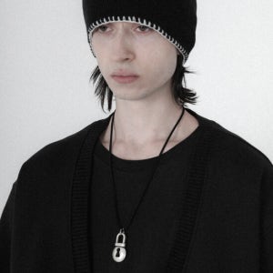 키류 핸드 스티치 니티드 비니