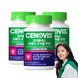 세노비스 트리플러스 오메가3 이뮨 멀티비타민 미네랄 우먼 (80캡슐/45일분) x 3개