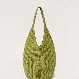 넛넛 핸드메이드 호보 니트백 Handmade Net Row Bag - Khaki