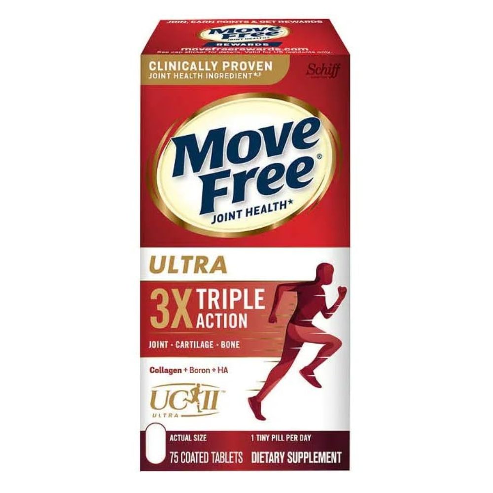 무브프리 <b>쉬프</b> 무브프리 울트라 트리플액션 콜라겐 <b>히알루론산</b> 75정 조인트 건강