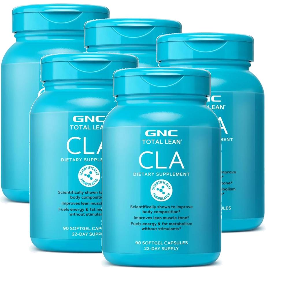 지엔씨 CLA 씨엘에이 소프트젤 GNC <b>Conjugated Linoleic Acid</b>  5개