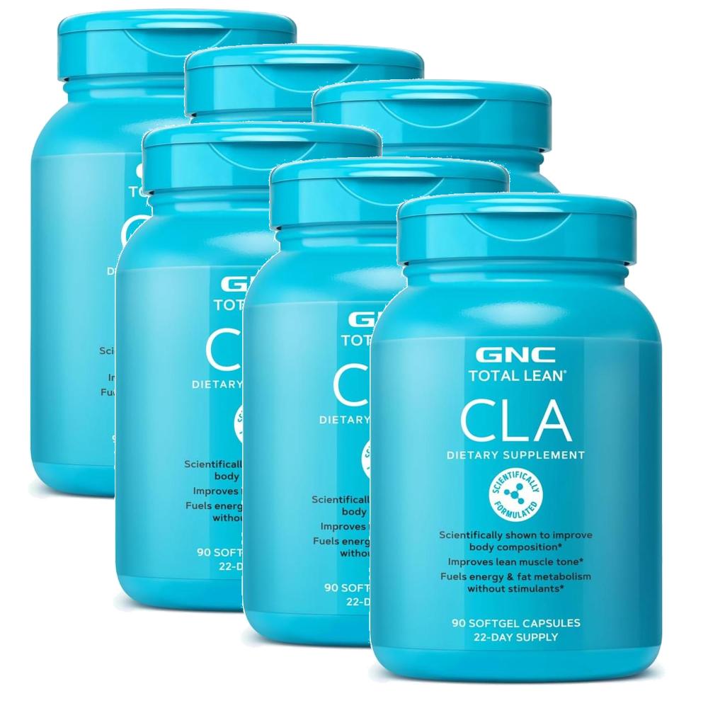지엔씨 CLA 씨엘에이 소프트젤 GNC <b>Conjugated Linoleic Acid</b>  6개
