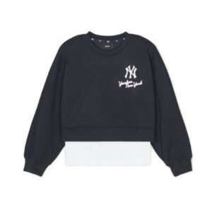 MLB [MLB] 키즈긴팔티 NQK 7FMTA0141-50BKS ATHLEISURE 여아 맨투맨