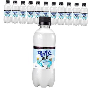 제로 탄산음료 칠성 롯데 밀키스 밀키스제로 12PET 밀키스5300 300ml