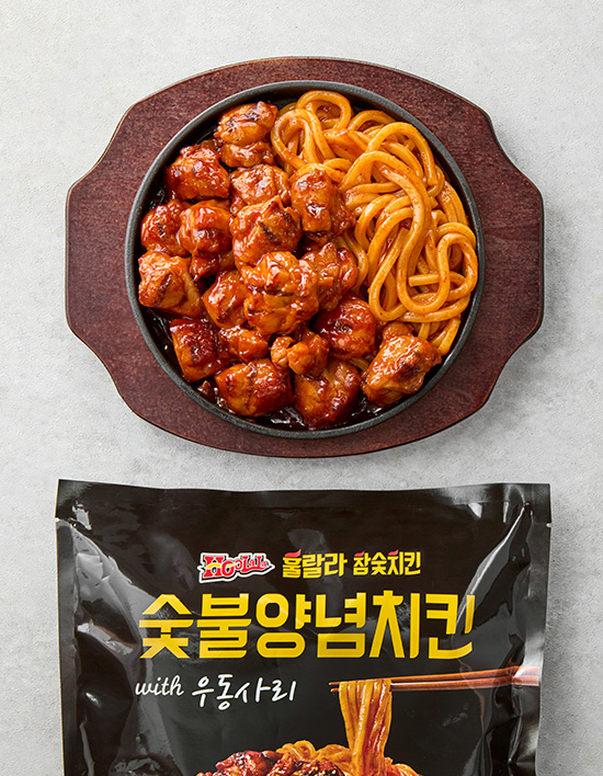 숯불양념치킨 제품 이미지