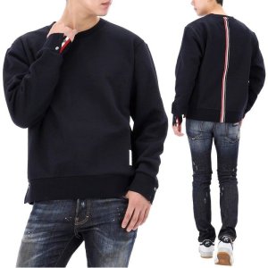 톰브라운 25FW 백 삼선 스트라이프 스웨트셔츠 MJT085A 03377 415