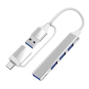 고품질 허브 멀티 비즈 C타입 4포트 BZ-C4U USB 확장형 젠더 (WFJ9137)