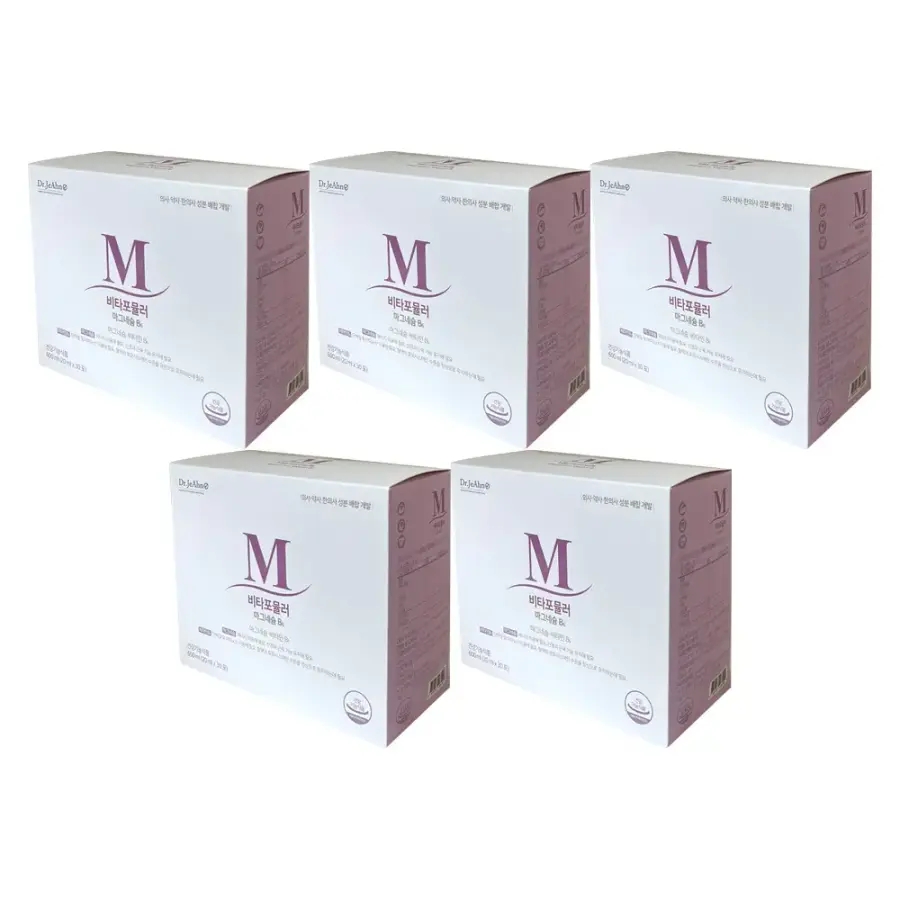 닥터제안 <b>비타포뮬러 마그네슘 B6</b> 20ml x 30포 5개 / 써클