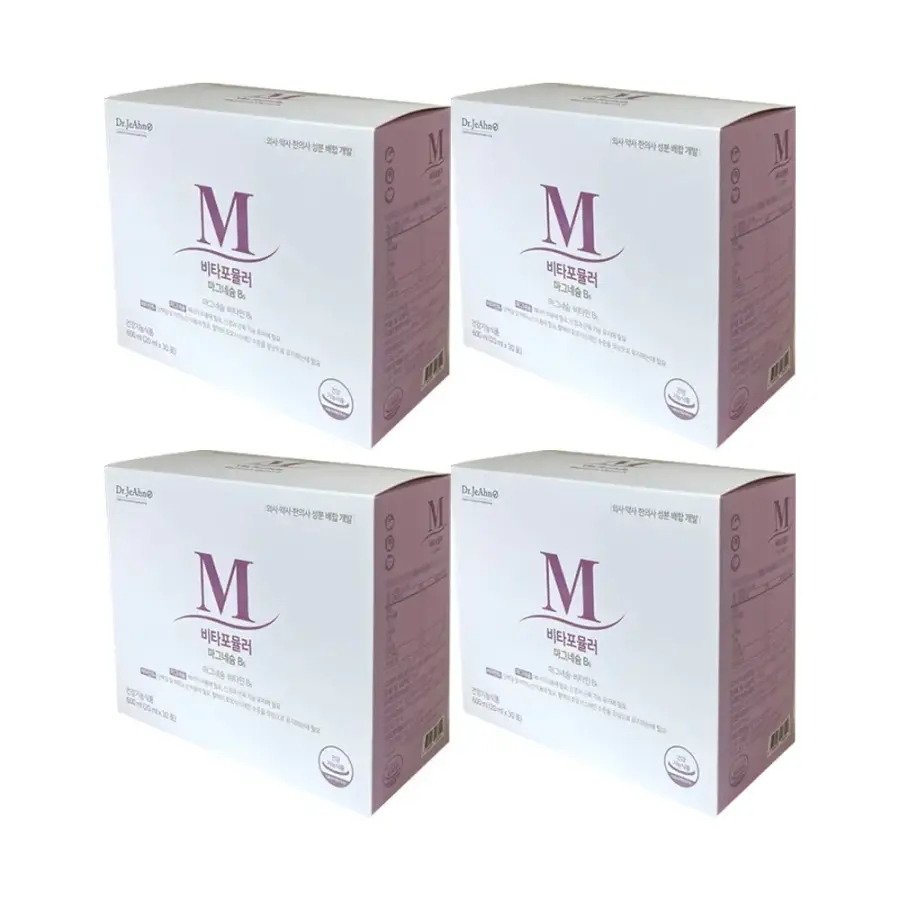 닥터제안 <b>비타포뮬러 마그네슘 B6</b> 20ml x 30포 4개 / 써클