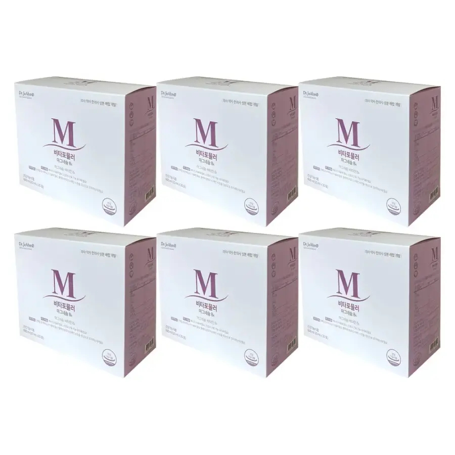 닥터제안 <b>비타포뮬러 마그네슘 B6</b> 20ml x 30포 6개 / 써클